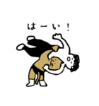 ねこのプロレス（個別スタンプ：1）