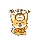 ワ-ちゃん＆ハリちゃんのstory（個別スタンプ：6）