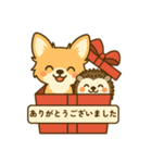 ワ-ちゃん＆ハリちゃんのstory（個別スタンプ：10）