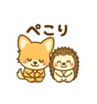 ワ-ちゃん＆ハリちゃんのstory（個別スタンプ：17）