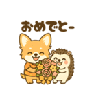ワ-ちゃん＆ハリちゃんのstory（個別スタンプ：19）
