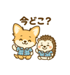 ワ-ちゃん＆ハリちゃんのstory（個別スタンプ：22）