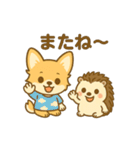 ワ-ちゃん＆ハリちゃんのstory（個別スタンプ：28）