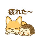 ワ-ちゃん＆ハリちゃんのstory（個別スタンプ：33）