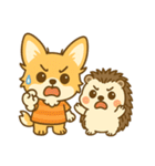 ワ-ちゃん＆ハリちゃんのstory（個別スタンプ：34）