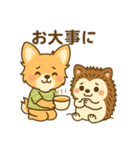 ワ-ちゃん＆ハリちゃんのstory（個別スタンプ：38）