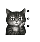 絶望！びっくり猫スタンプ（個別スタンプ：2）
