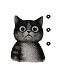 絶望！びっくり猫スタンプ（個別スタンプ：21）