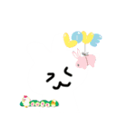 もこもこうさぎLINEスタンプ5（個別スタンプ：23）