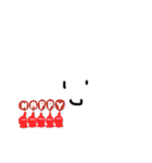 もこもこうさぎLINEスタンプ5（個別スタンプ：24）