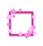 フレームスタンプ 写真フレームネオン（個別スタンプ：10）