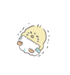 ひよこの赤ちゃんだもん（個別スタンプ：19）