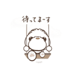 ほのぼのマルチーズと一緒（日常）（個別スタンプ：21）