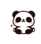 愛くるしいパンダスタンプ（個別スタンプ：7）