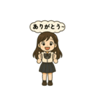Everyday of Miu（個別スタンプ：8）
