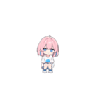 ピンク髪の小さい女の子（個別スタンプ：15）