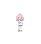 ピンク髪の小さい女の子（個別スタンプ：23）