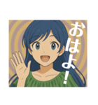 happy girls 4（個別スタンプ：4）