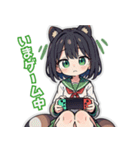 キツネとタヌキの軌跡（個別スタンプ：14）
