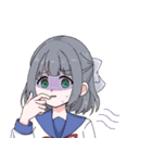 ♡創作美少女♡（個別スタンプ：9）