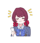 ♡創作美少女♡（個別スタンプ：10）