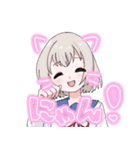 ♡創作美少女♡（個別スタンプ：12）