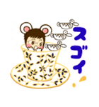 みちこちゃんの幸せスタンプ（個別スタンプ：9）