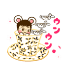 みちこちゃんの幸せスタンプ（個別スタンプ：15）