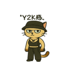 おしゃれ猫ミル（個別スタンプ：25）
