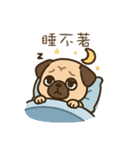 パグのぽやぽや日常★〞（個別スタンプ：8）