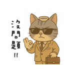 ふたごネコ（個別スタンプ：35）