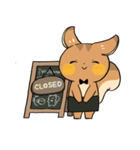 にこやかなリス 文字なし（個別スタンプ：39）