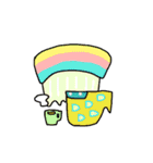 カラフルうごくいきものスタンプ2（個別スタンプ：22）