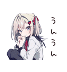 共感する恋愛女子の気持ち（個別スタンプ：6）