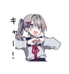 共感する恋愛女子の気持ち（個別スタンプ：24）