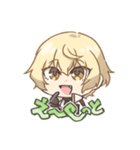 髭切と膝丸の〇×クイズスタンプ（個別スタンプ：1）