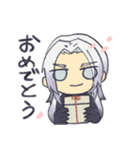 人間無骨とお友達のスタンプセット（個別スタンプ：9）