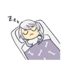 人間無骨とお友達のスタンプセット（個別スタンプ：40）
