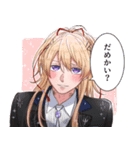 小竜くん多め！もじゃもじゃ本丸スタンプ（個別スタンプ：8）