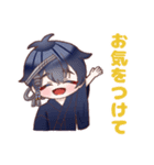 三日月宗近と鶴丸国永のLINEスタンプ（個別スタンプ：7）