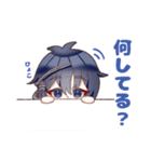 三日月宗近と鶴丸国永のLINEスタンプ（個別スタンプ：25）