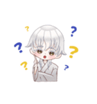 三日月宗近と鶴丸国永のLINEスタンプ（個別スタンプ：27）