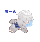 三日月宗近と鶴丸国永のLINEスタンプ（個別スタンプ：28）
