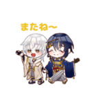 三日月宗近と鶴丸国永のLINEスタンプ（個別スタンプ：33）