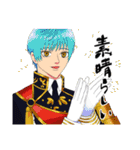寄り添う男士（個別スタンプ：4）