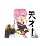 寄り添う男士（個別スタンプ：7）
