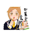 寄り添う男士（個別スタンプ：18）