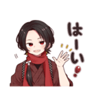 毎日使える❀加州清光スタンプ【刀剣乱舞】（個別スタンプ：4）