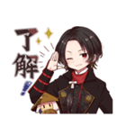 毎日使える❀加州清光スタンプ【刀剣乱舞】（個別スタンプ：5）