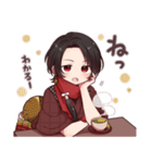 毎日使える❀加州清光スタンプ【刀剣乱舞】（個別スタンプ：24）